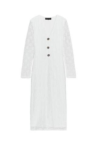 Robe midi - Blanc