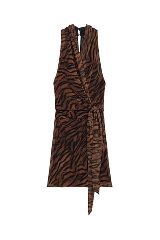Robe droite - Marron