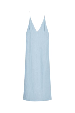 Robe droite - Bleu clair