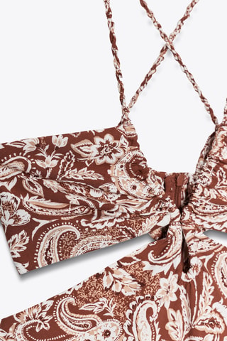 Robe droite - Marron