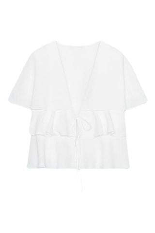 Chemisier - Blanc