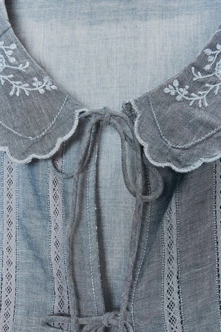 Chemisier - Bleu-gris