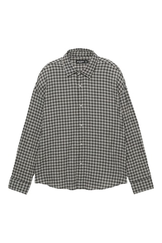 Chemise - Gris foncé et gris clair