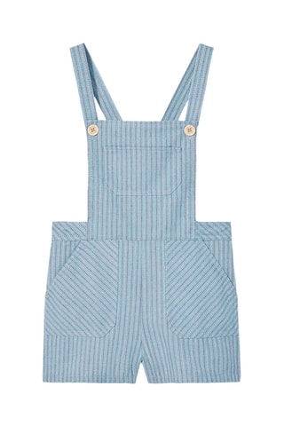 Salopette-short - Ciel