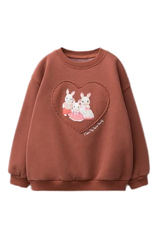 Sweat Sylvanian Families - Rouge brique