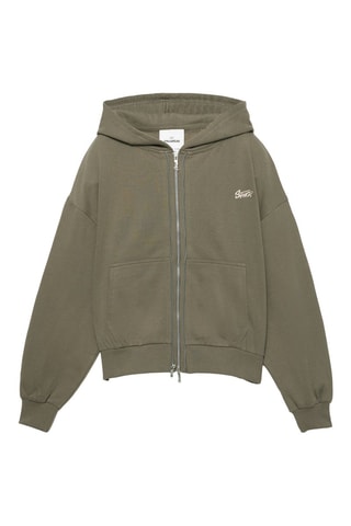 Sudadera con capucha - Caqui