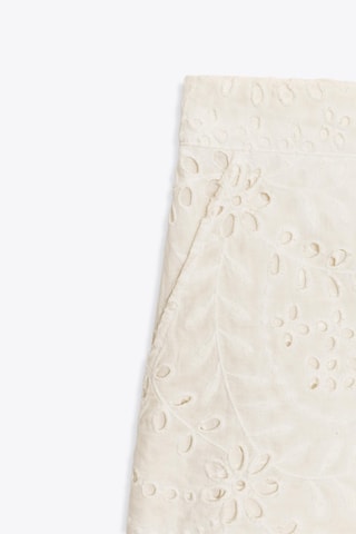 Short en broderie anglaise - Ecru