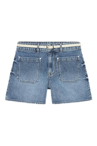 Short en jean - Bleu marine