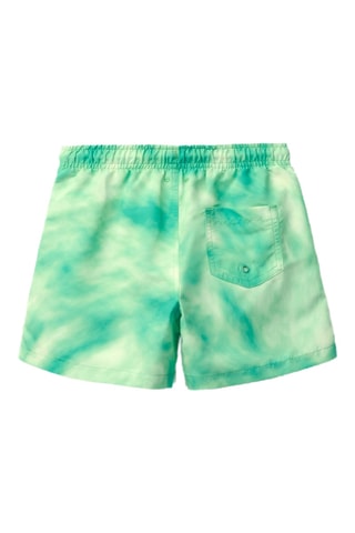Short de bain tie and dye - Vert