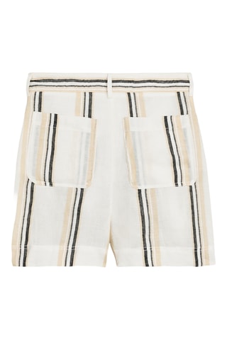 Short en lin - Ecru