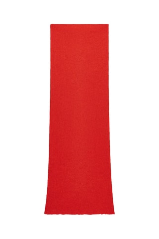 Jupe droite - Rouge