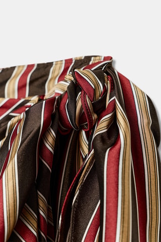 Jupe portefeuille - Marron