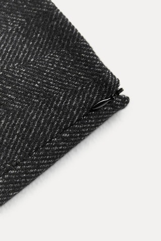 Minijupe en laine - Noir