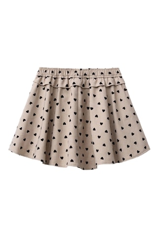Jupe-short - Beige