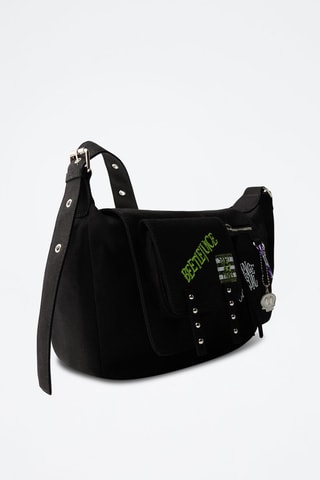 Borsa a tracolla Beetlejuice - Nero
