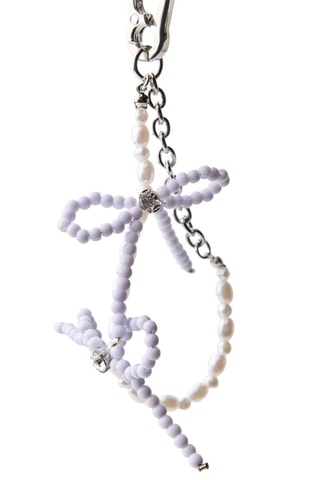 Porte-clés - Rose et blanc