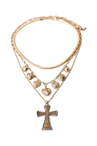 Collana multifilo - Dorato