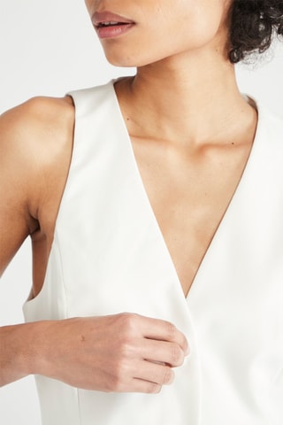 Gilet sans manches - Blanc
