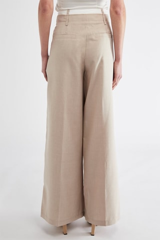 Pantalon wide legs - Beige