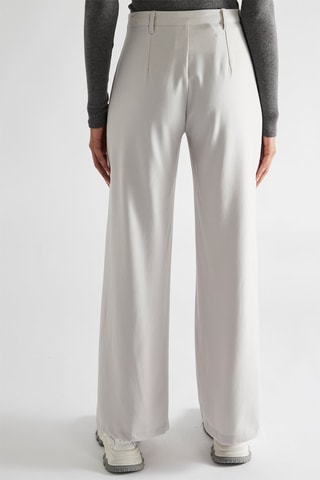 Pantalon wide legs - Gris