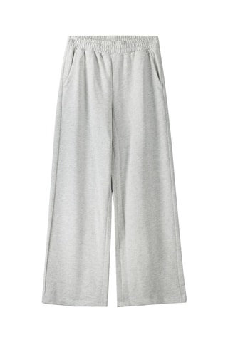 Pantalon wide legs - Gris