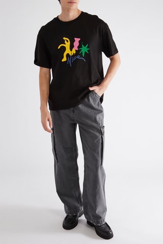 Pantalon cargo - Gris