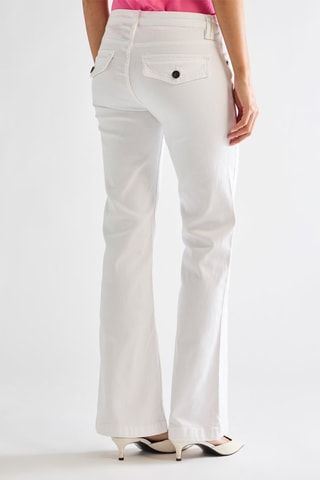 Pantalon flare - Blanc