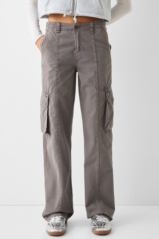 Pantalon cargo - Gris