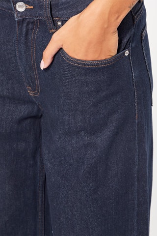 Jean wide legs - Bleu marine