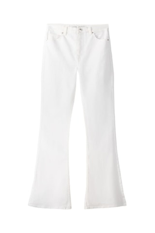 Jean flare - Blanc