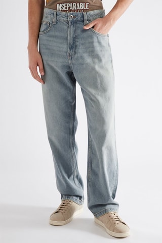 Jean wide legs - Bleu