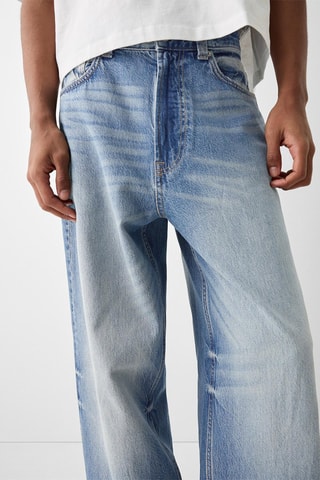 Jean wide legs - Bleu