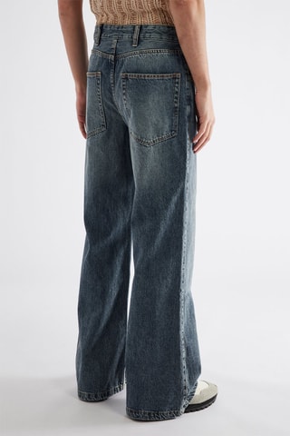 Jean wide legs - Bleu