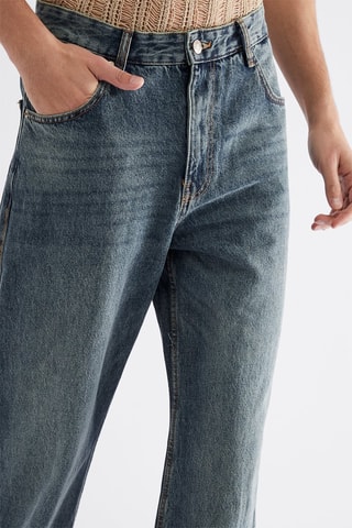 Jean wide legs - Bleu