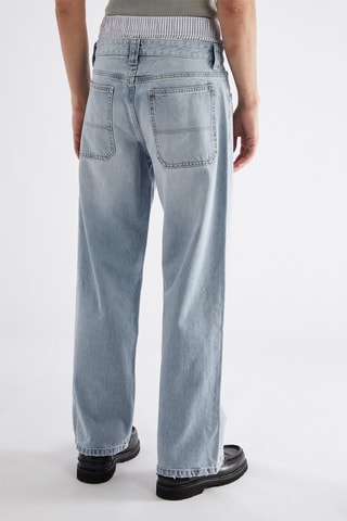Jean wide legs - Bleu