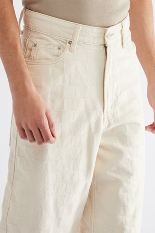 Pantalon wide legs - Blanc
