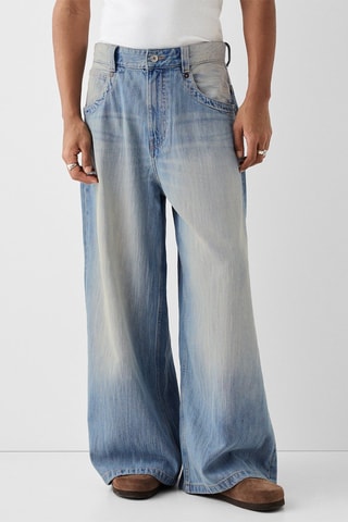 Jean wide legs - Bleu