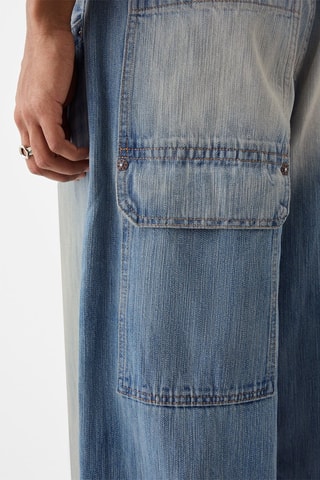 Jean wide legs - Bleu