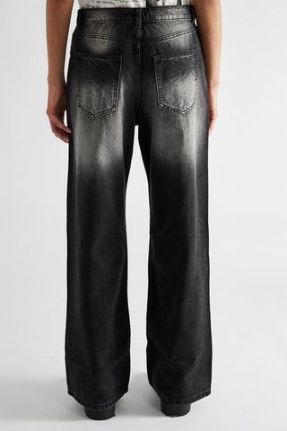 Jean wide legs - Noir