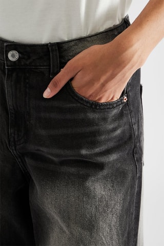 Jean wide legs - Noir