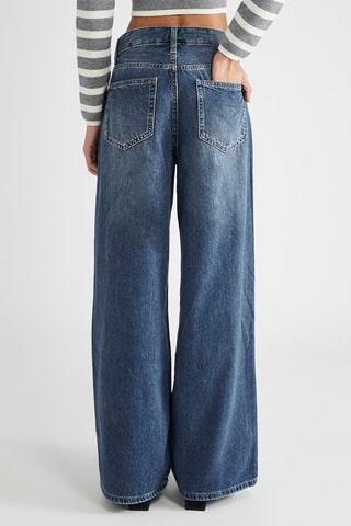 Jean wide legs - Bleu