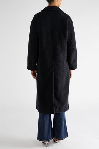 Manteau en laine - Bleu
