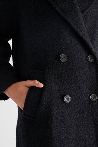 Manteau en laine - Bleu