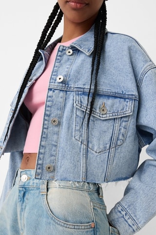 Veste en jean - Bleu clair