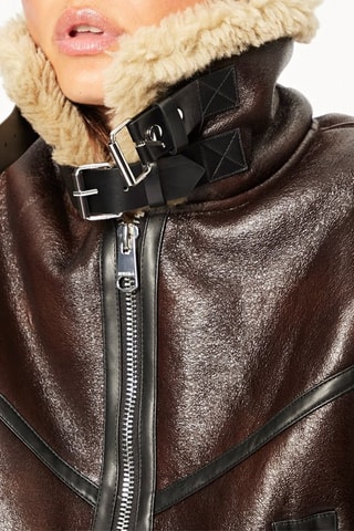 Veste réversible - Marron