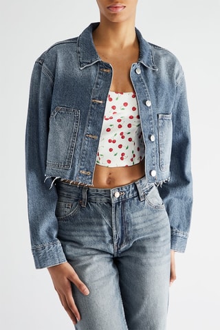 Veste en jean - Bleu