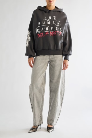 Sudadera con capucha - Gris oscuro