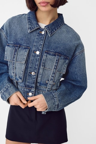 Veste en jean - Bleu