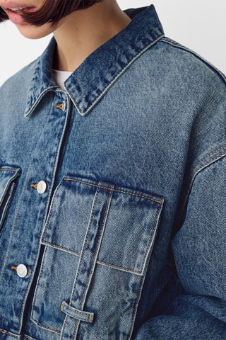 Veste en jean - Bleu