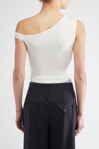 Top asymétrique - Blanc